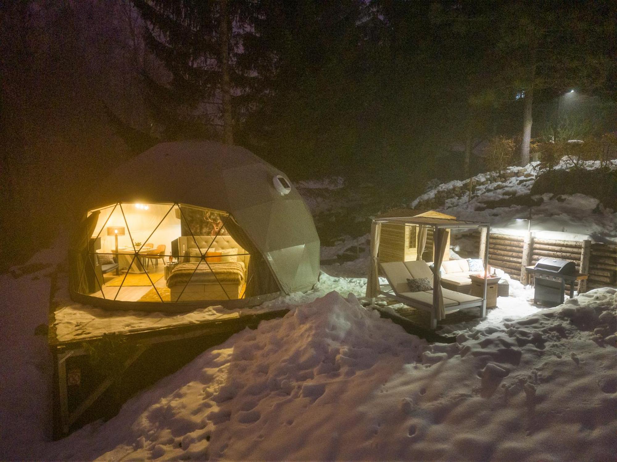Отель Glamping Spindl One&Only Шпиндлерув-Млин Экстерьер фото