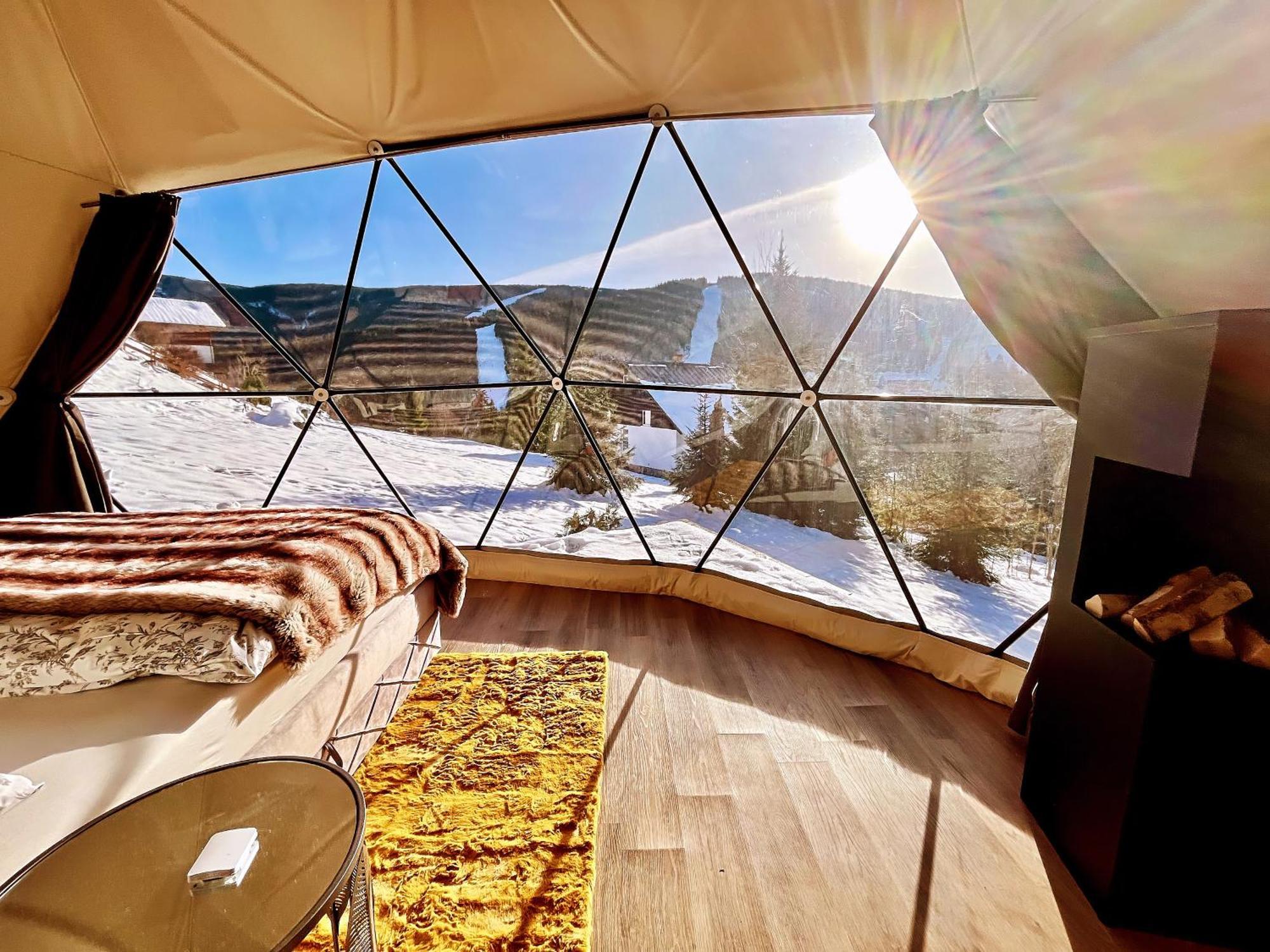 Отель Glamping Spindl One&Only Шпиндлерув-Млин Экстерьер фото